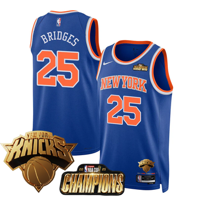 NYK 2025 Championship Jersey - All Stitched