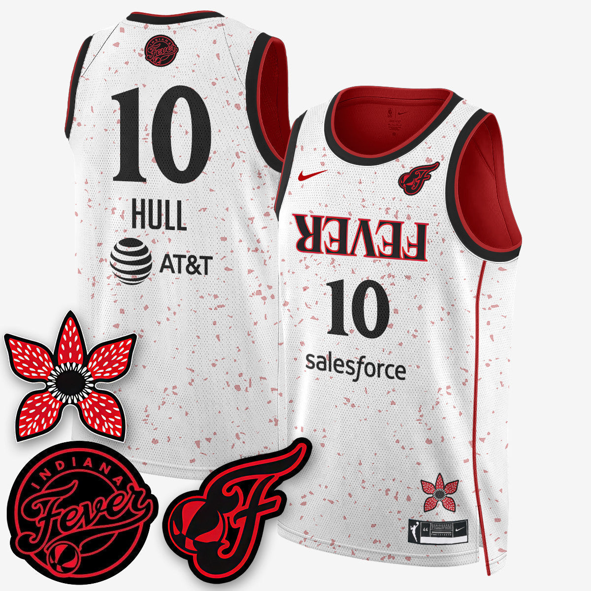 Indiana Fever 'Stranger Things' Jersey - Stitched