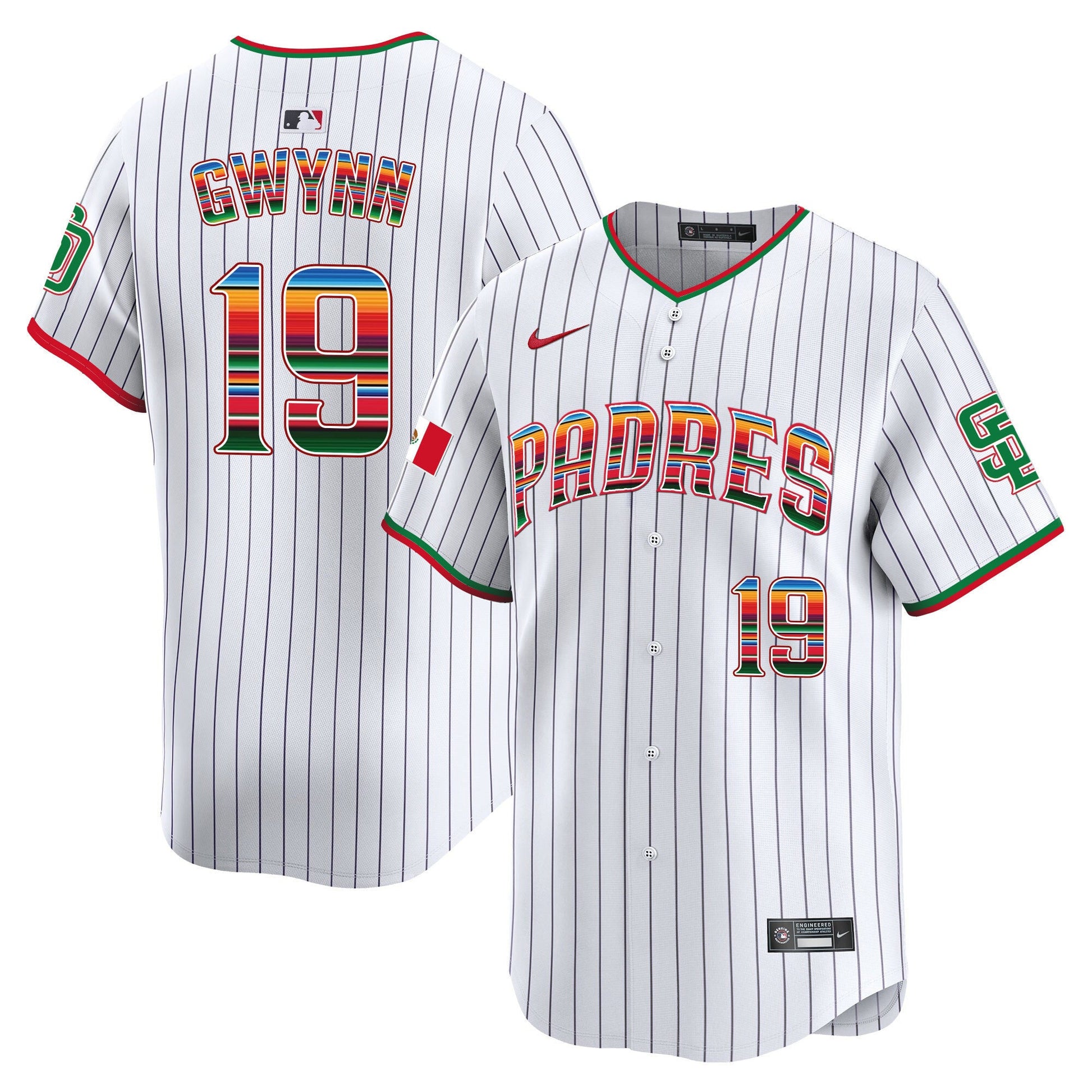 Men's San Diego Padres Mexico Premier Limited Jersey - All Stitched