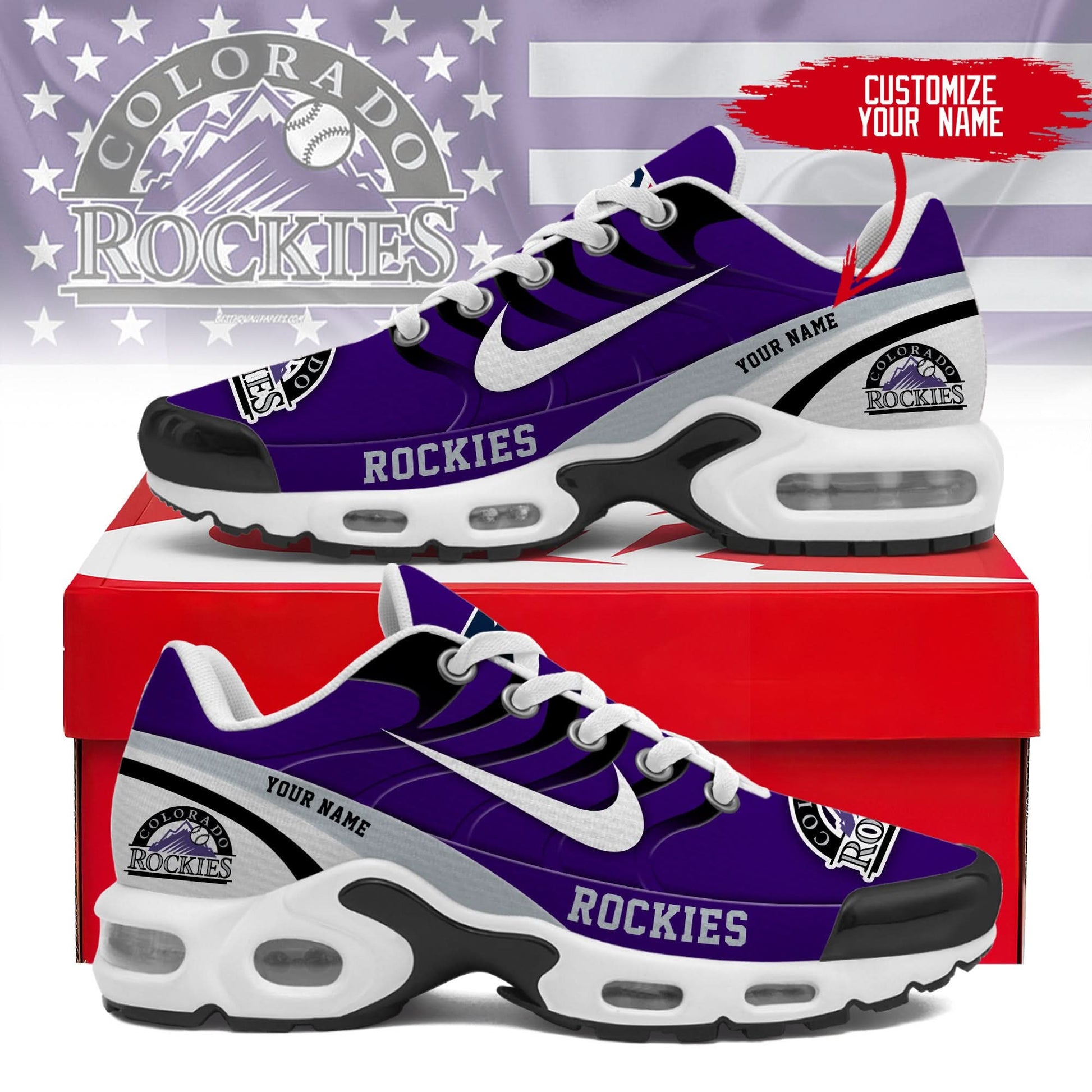 CR | Personalized Air Max Shoes TD 300525