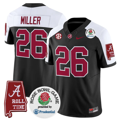 BAMA 2025 Rose Bowl Vapor Limited Jersey - All Stitched
