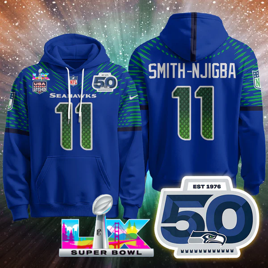 SEA Super Bowl LX Vapor Limited Hoodie - Printed