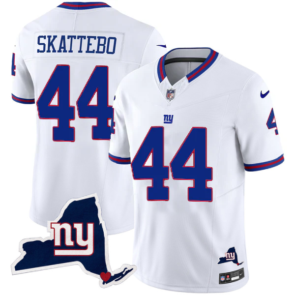 Cameron Skattebo #44 NYG Jersey - All Stitched