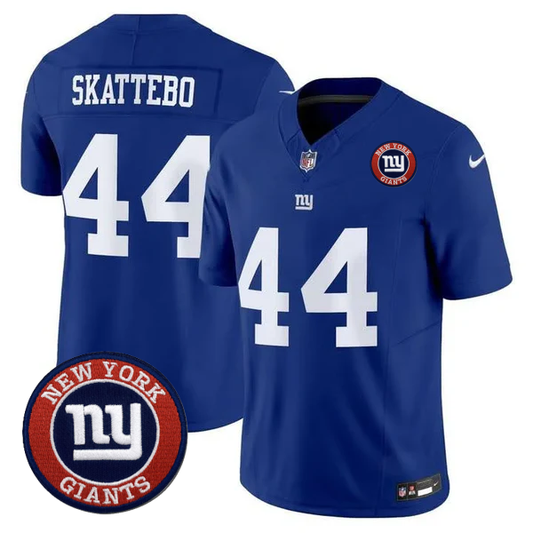 Cameron Skattebo #44 NY Giants Jersey - Stitched N1