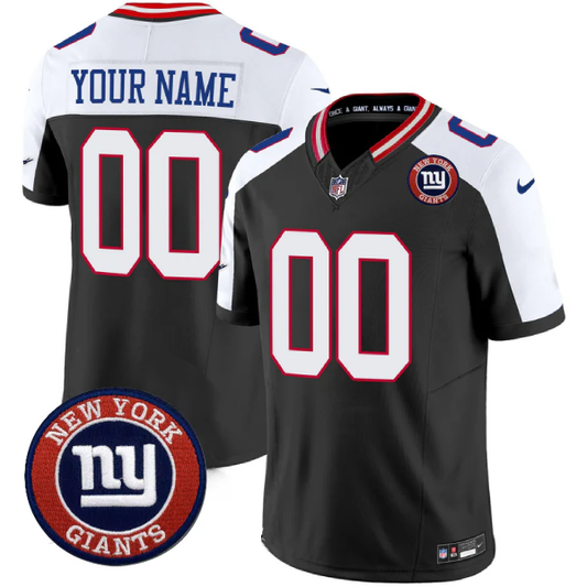 Custom NYG Limited Jersey - Stitched