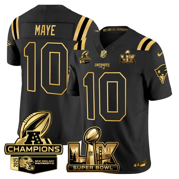 NE 2025 AFC Champions Vapor Limited Jersey N5 - All Stitched