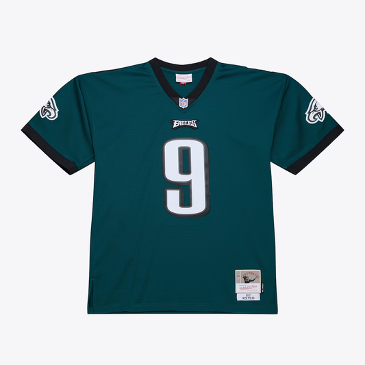 PHI Kelly Green Nick Foles 2017 Midnight Green Legacy Jersey - Stitched