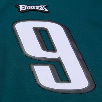 PHI Kelly Green Nick Foles 2017 Midnight Green Legacy Jersey - All Stitched