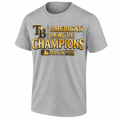 TBR American League Champions 2026 Gold Style One Side T-Shirt - Printed