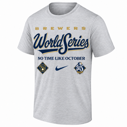Milwaukee Brewers 2026 NL Champions One Side T-Shirt - Printed V2