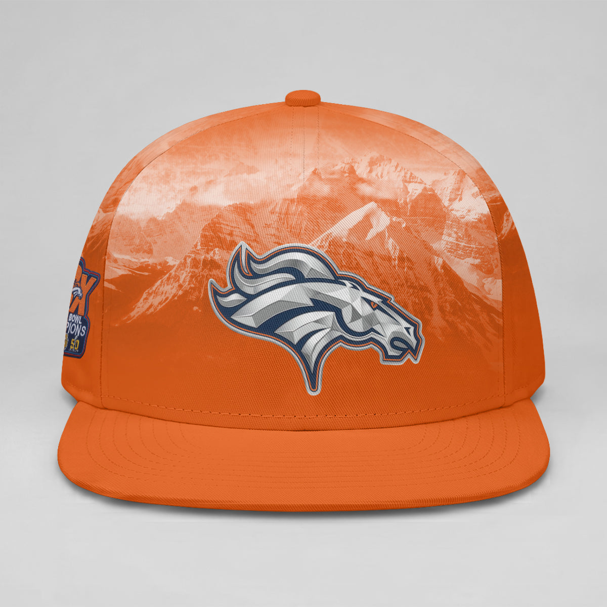 DEN Fan Gear Mile High Edition Personalized Snapback Cap - Printed