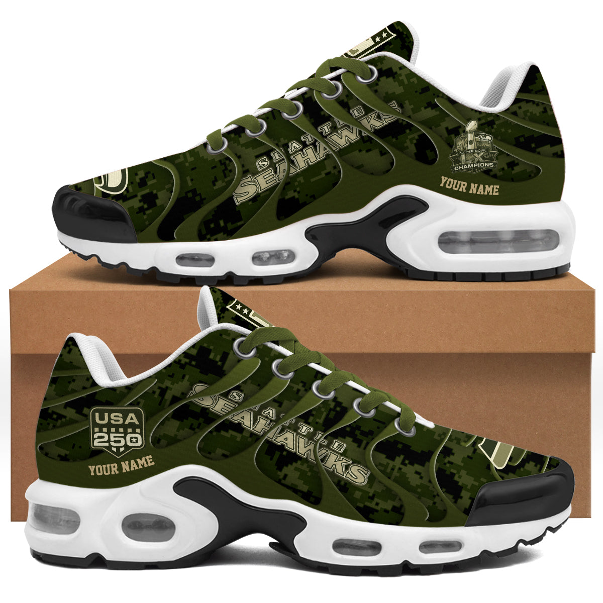 SEA Salute to Service Customized Sport Shoes